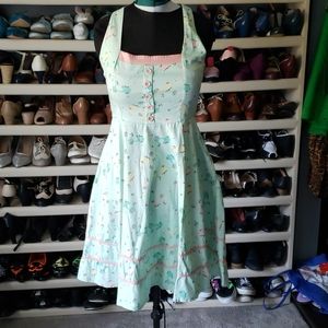 Voodoo Vixen Vintage Style Scooter Dress